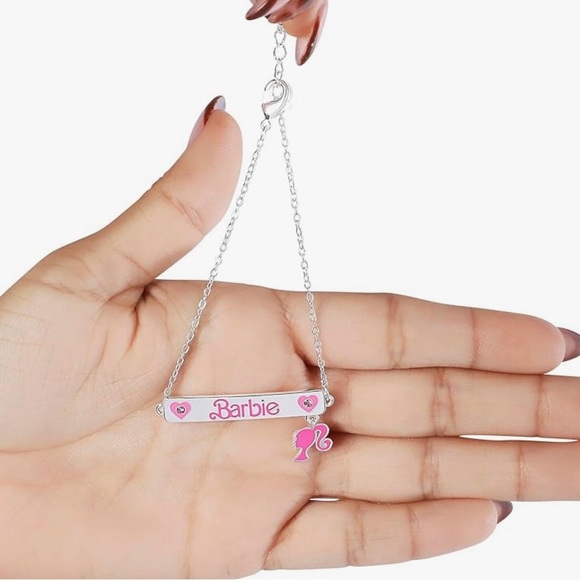 Barbie Charm Silver Tone Chain Bracelet NIB - Picture 6 of 9